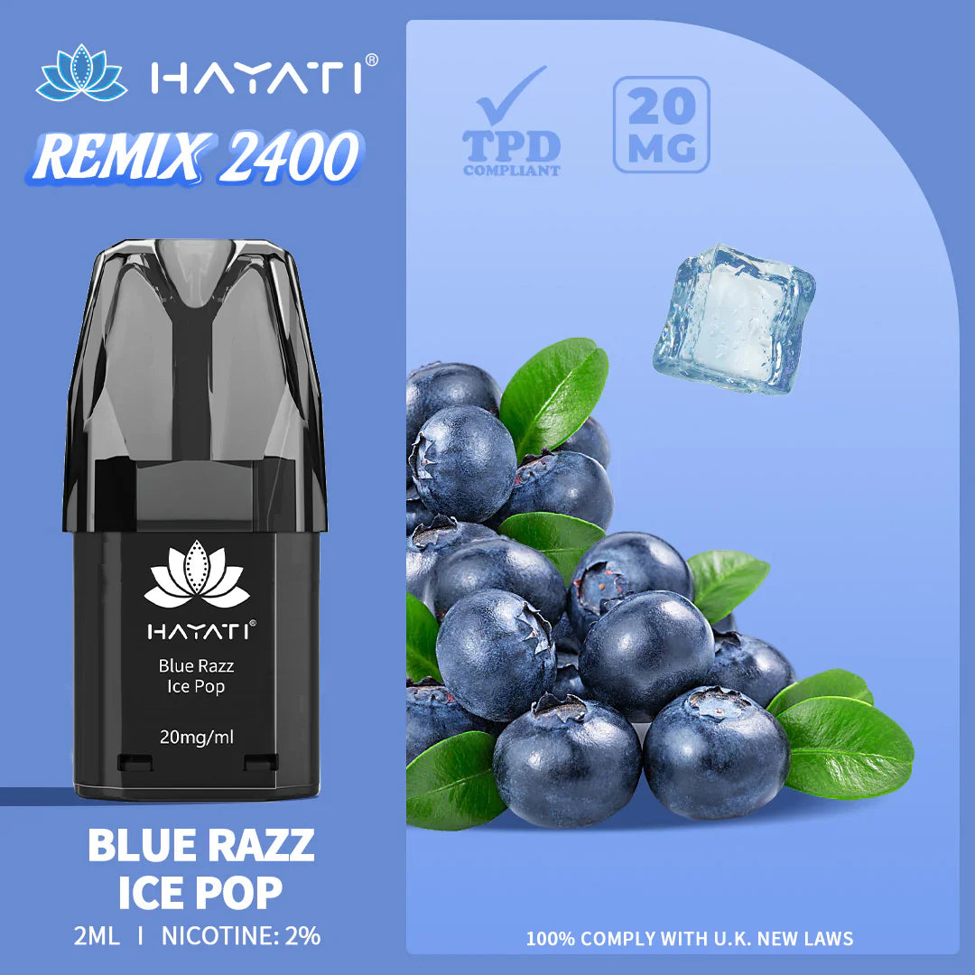 Hayati remix disposable pod kit (rio de remix)
