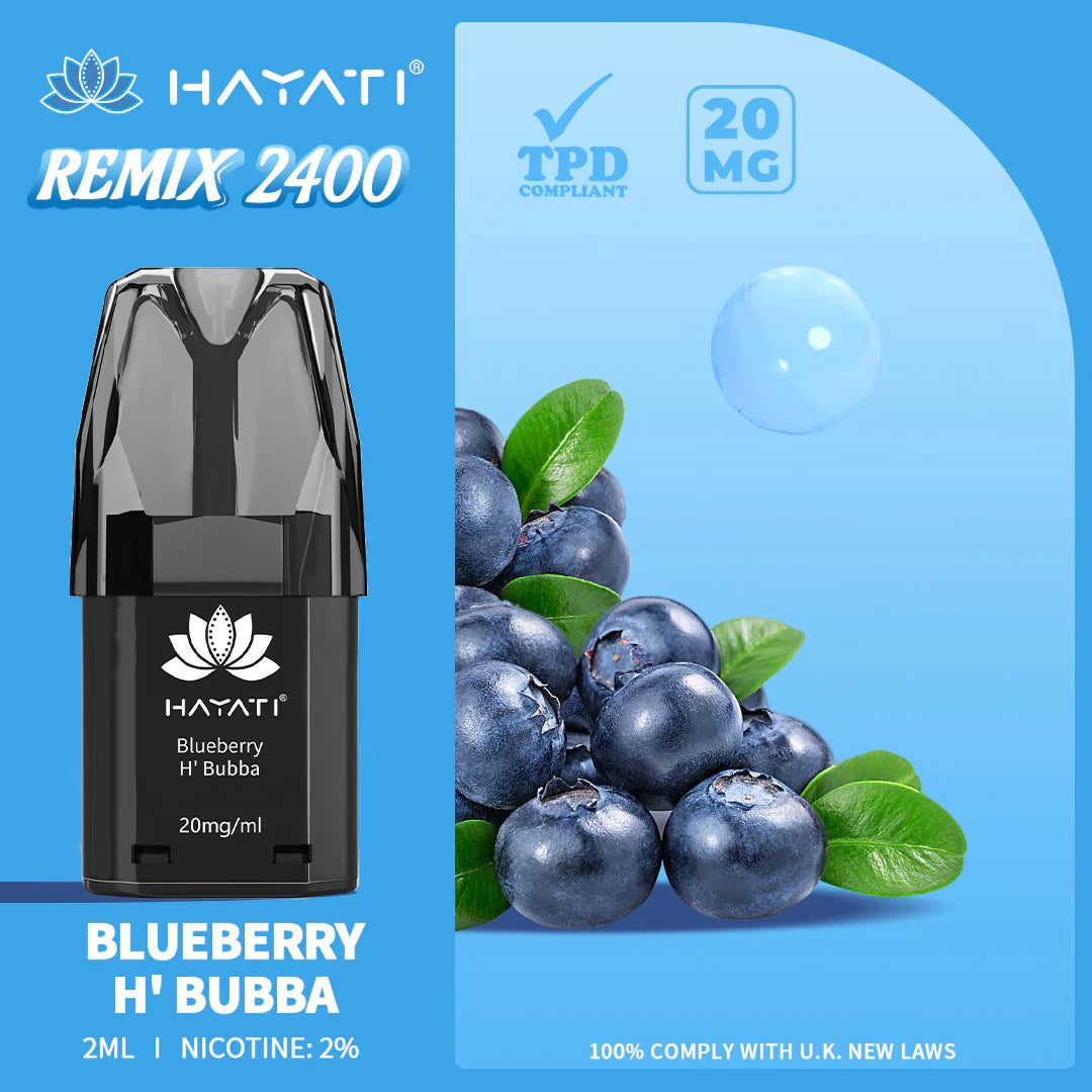 Hayati remix disposable pod kit (rio de remix)