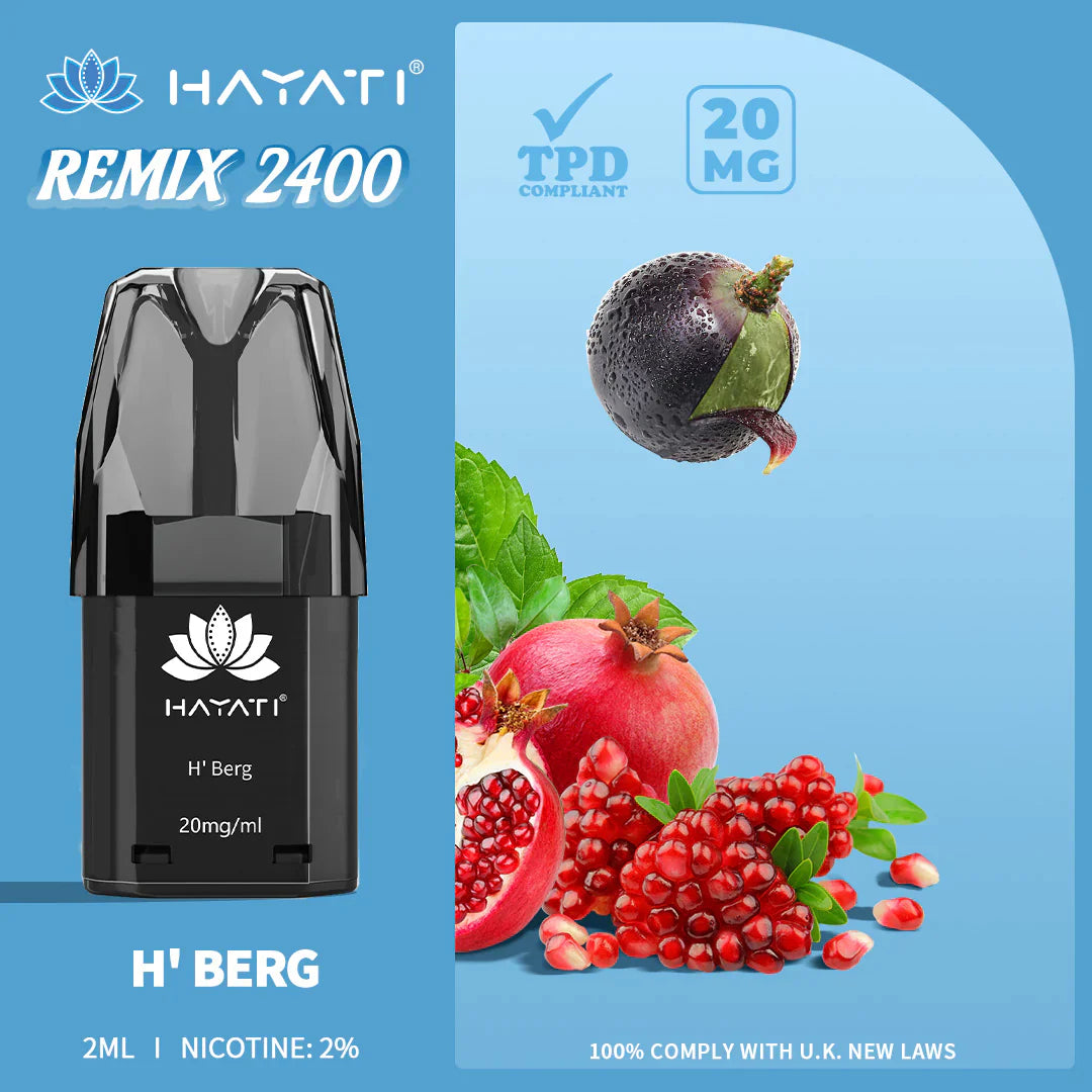 Hayati remix disposable pod kit (tokyo remix)