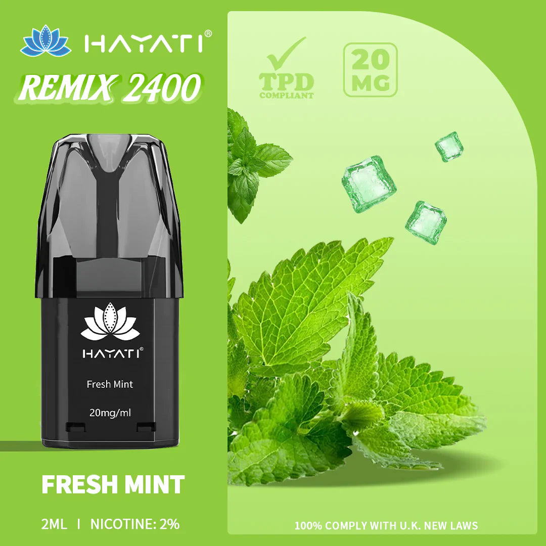 Hayati remix disposable pod kit (tokyo remix)