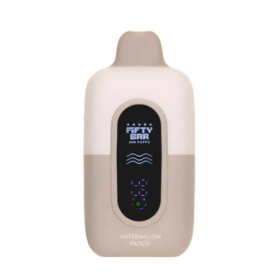 Fifty Bar 20K Disposable Vape (white edition)