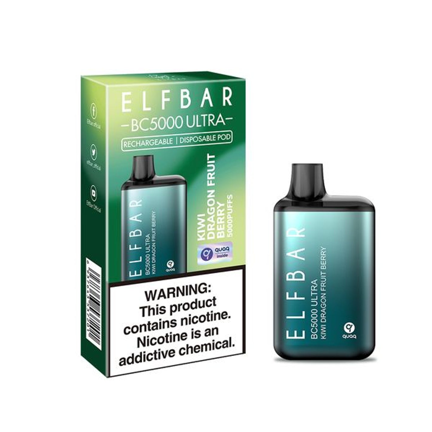 ELF BAR BC5000 ULTRA Disposable Vape - 5000 Puff