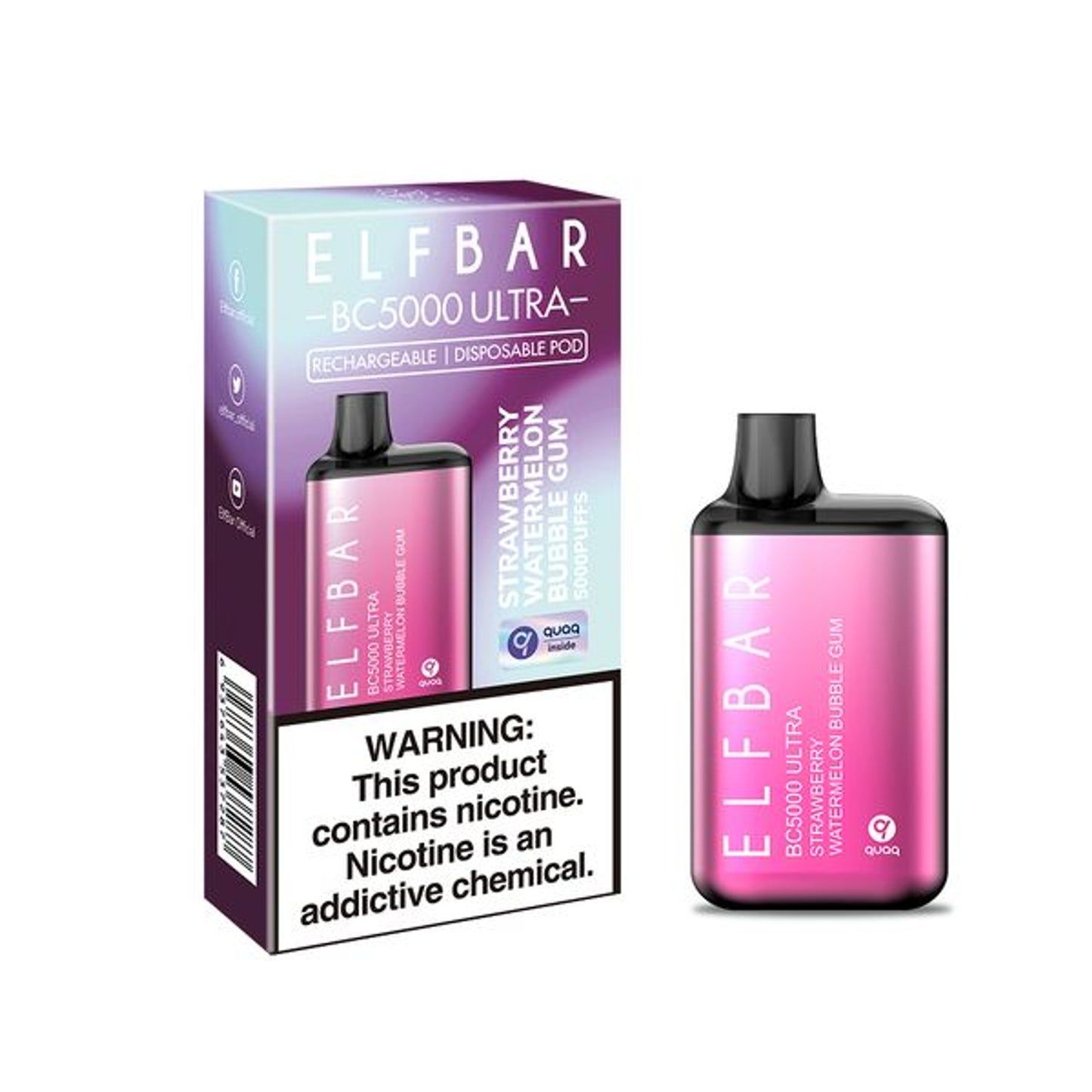 ELF BAR BC5000 ULTRA Disposable Vape - 5000 Puff