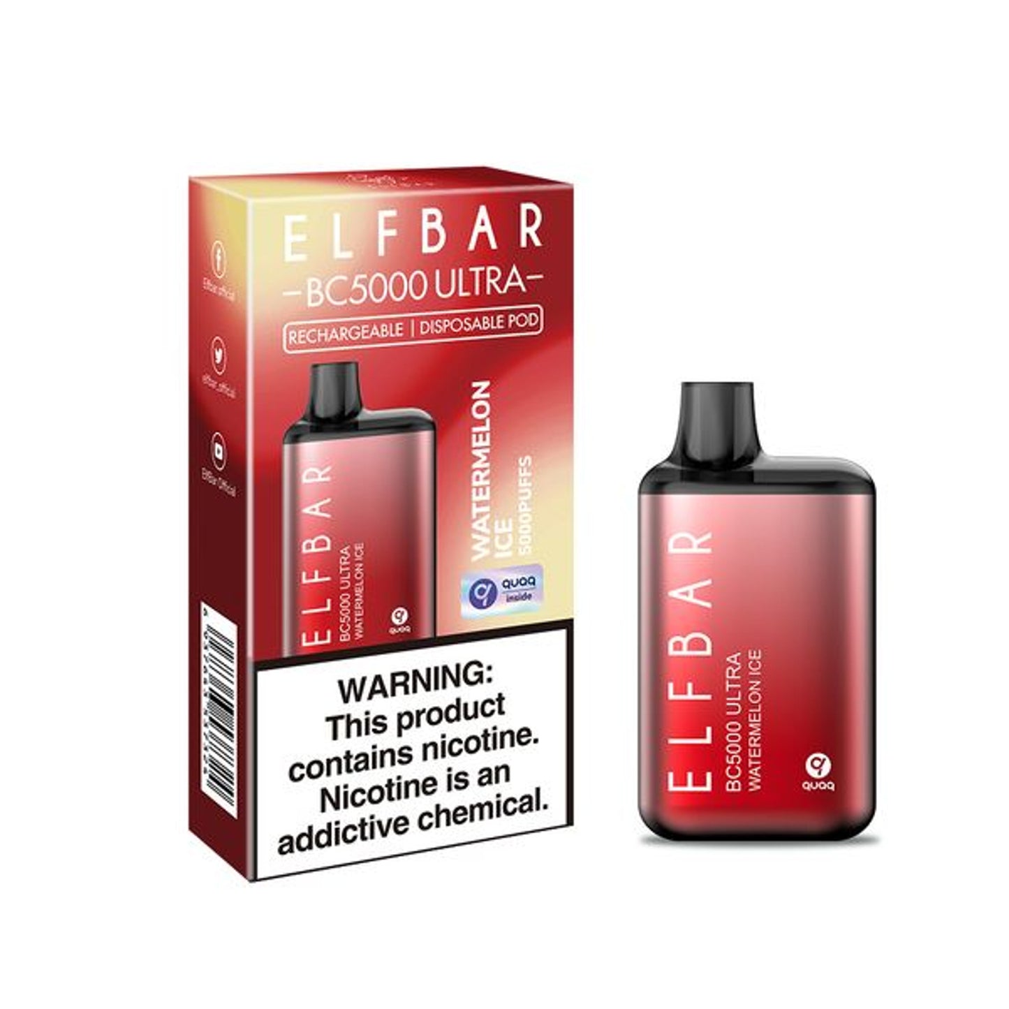 ELF BAR BC5000 ULTRA Disposable Vape - 5000 Puff