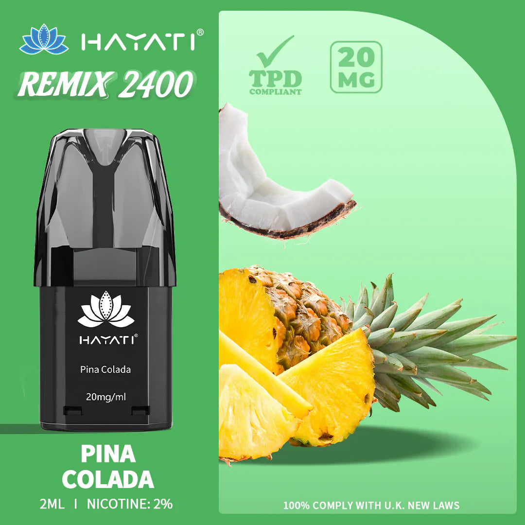 Kit de capsule de unică folosință Hayati remix (fiji remix)
