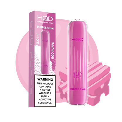 Kit de vape Hqd Wave 600 Puffs de unică folosință