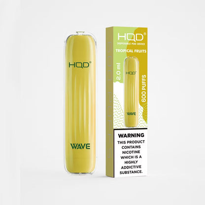 Kit de vape Hqd Wave 600 Puffs de unică folosință