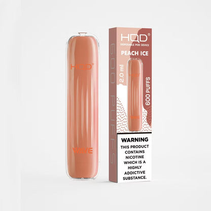 Kit de vape Hqd Wave 600 Puffs de unică folosință