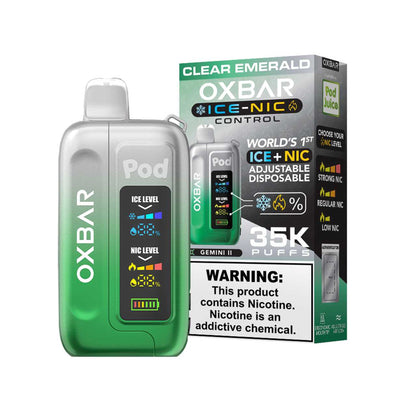 OXBAR 35K Ice-Nic Control Disposable Vape