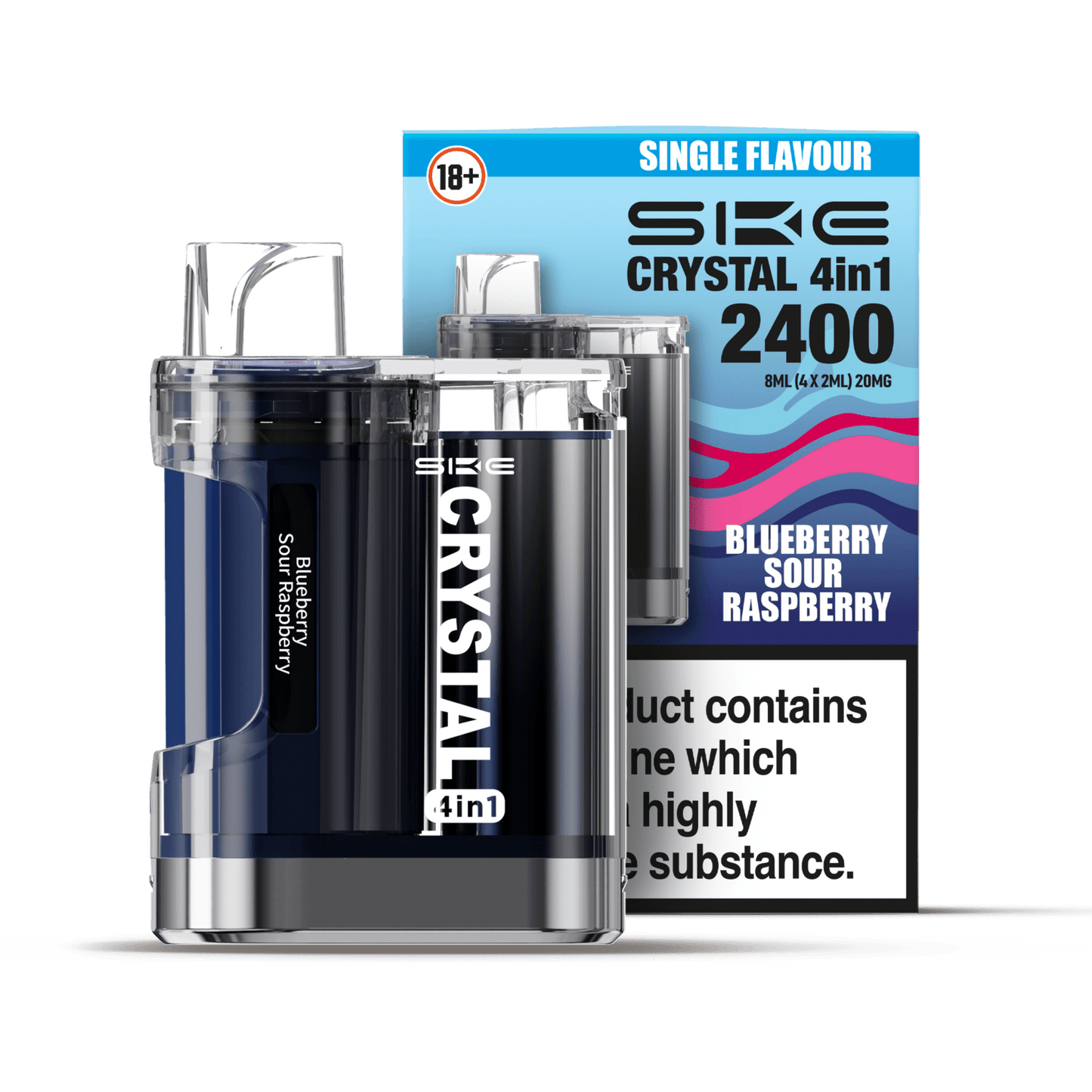 SKE Crystal 4-in-1 Disposable Vape