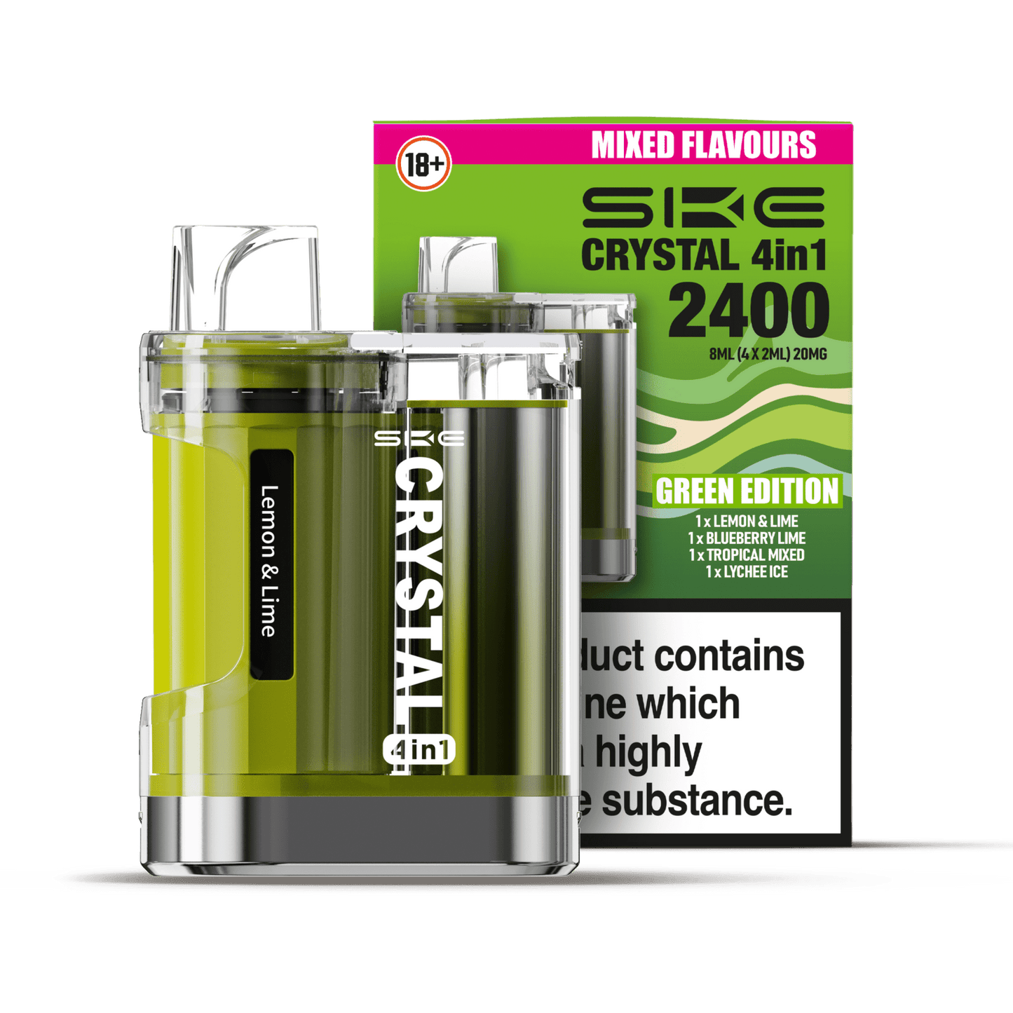 SKE Crystal 4-in-1 Disposable Vape