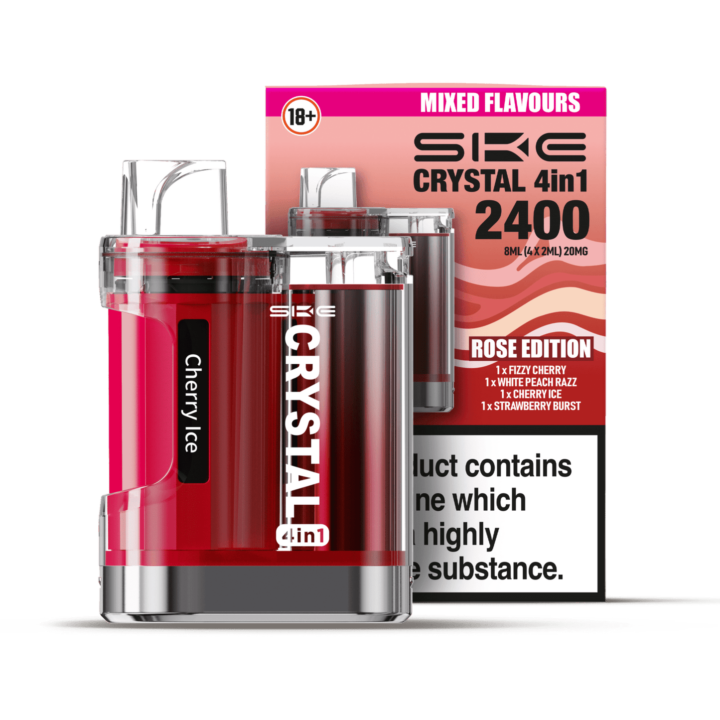 SKE Crystal 4-in-1 Disposable Vape