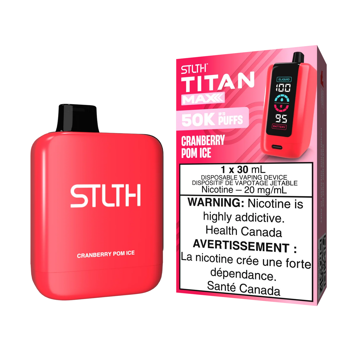 STLTH TITAN MAX 50K Disposable Vape