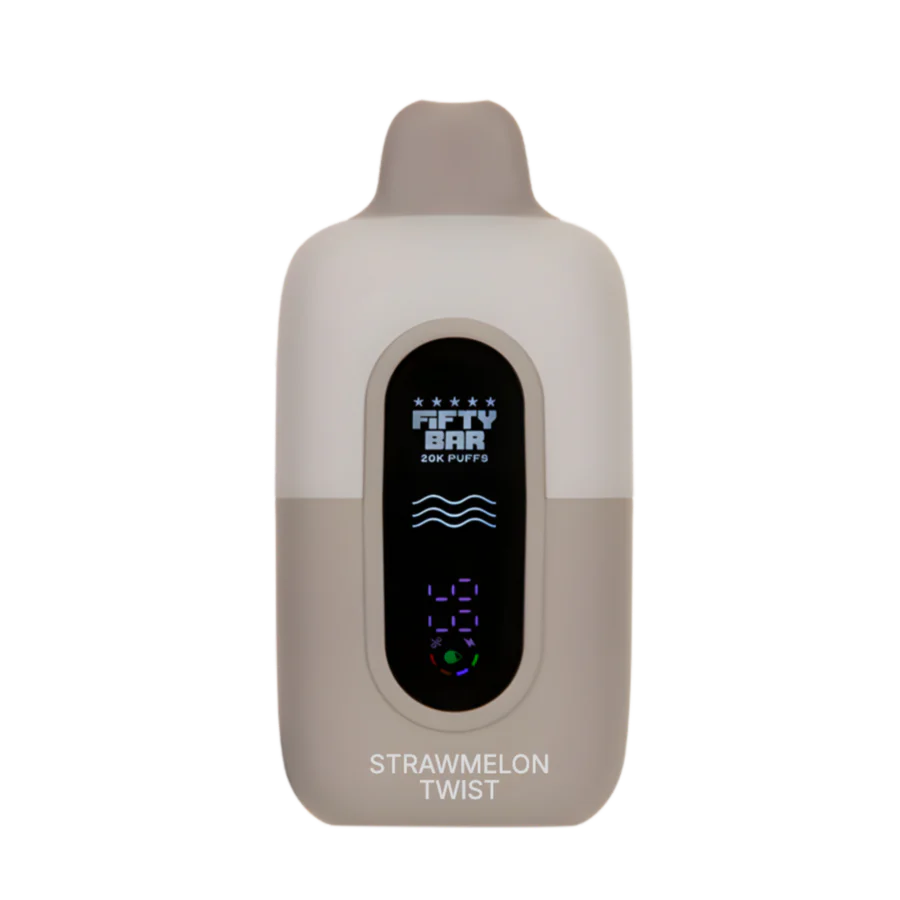 Fifty Bar 20K Disposable Vape (white edition)