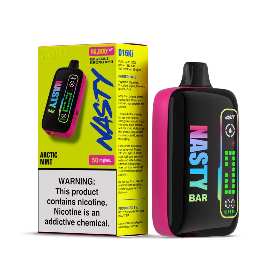 Nasty Bar D16Ki 16000 Puffs Disposable vape