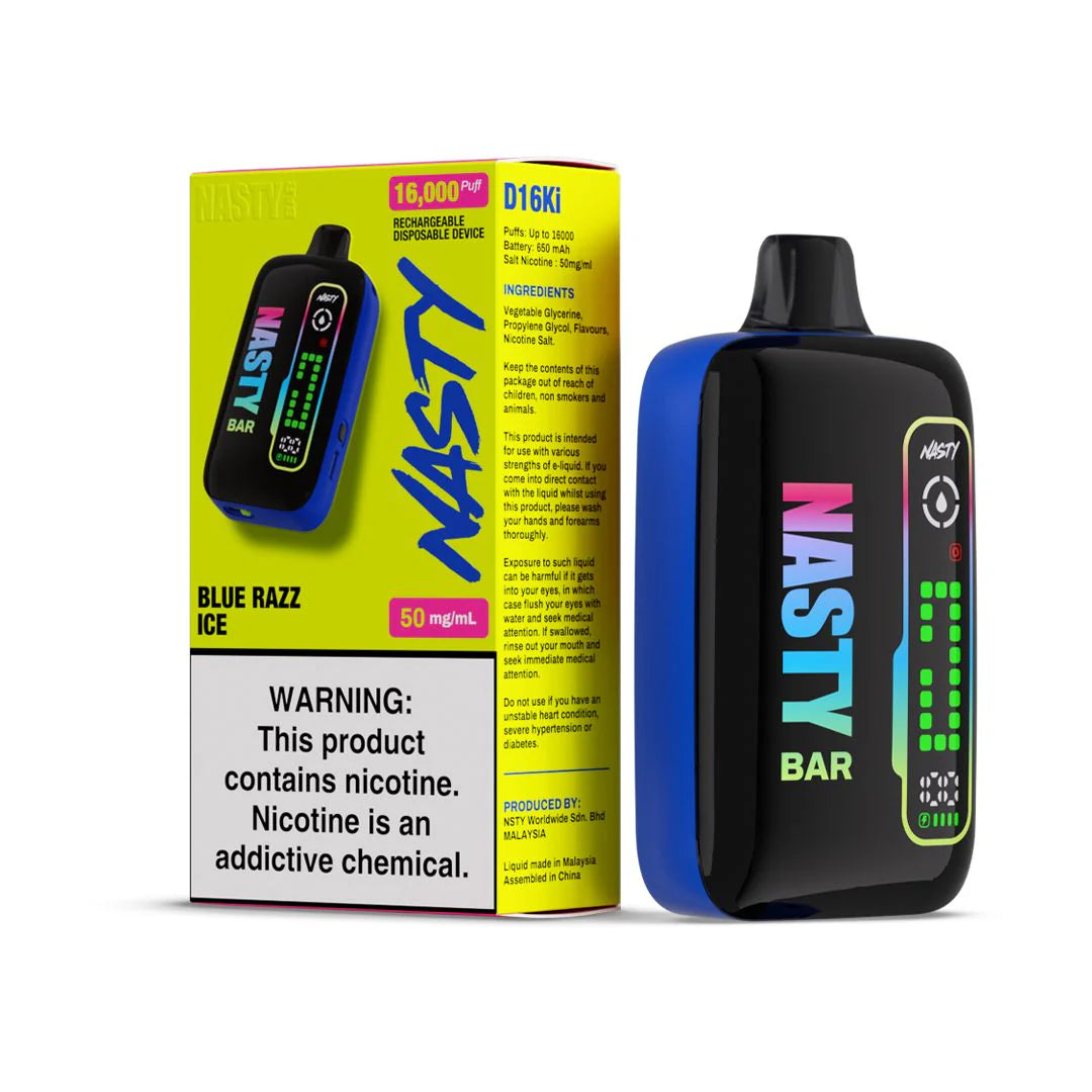 Nasty Bar D16Ki 16000 Puffs Disposable vape