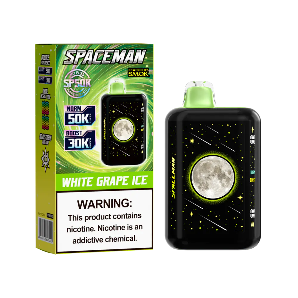 Spaceman SP50K Disposable Vape 25ml 5% (50000 Puffs)