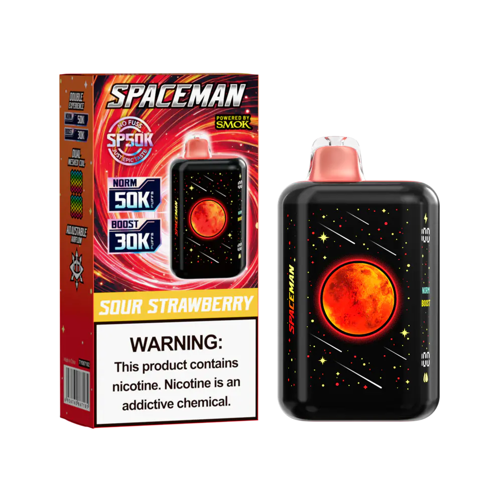 Spaceman SP50K Disposable Vape 25ml 5% (50000 Puffs)