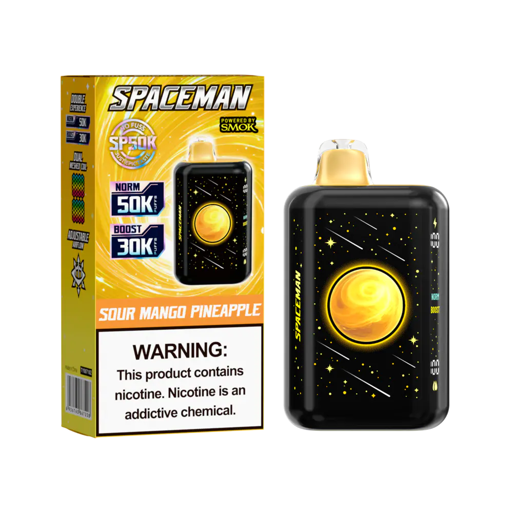 Spaceman SP50K Disposable Vape 25ml 5% (50000 Puffs)